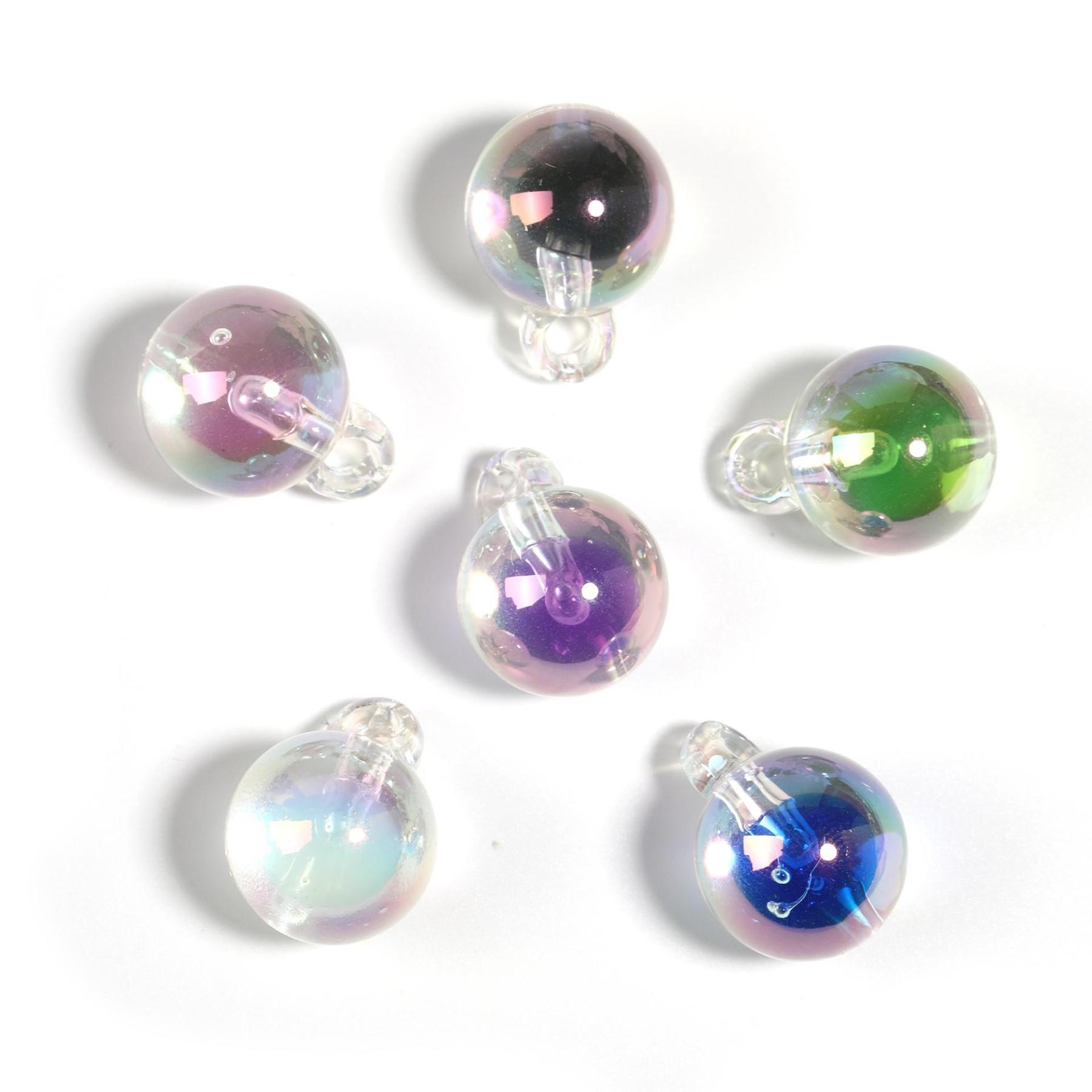 【B235】25pcs DIY Jewelry Accessories 1.5mm Wire Diameter Metal Opening Car Hanging Special-Shaped Ring