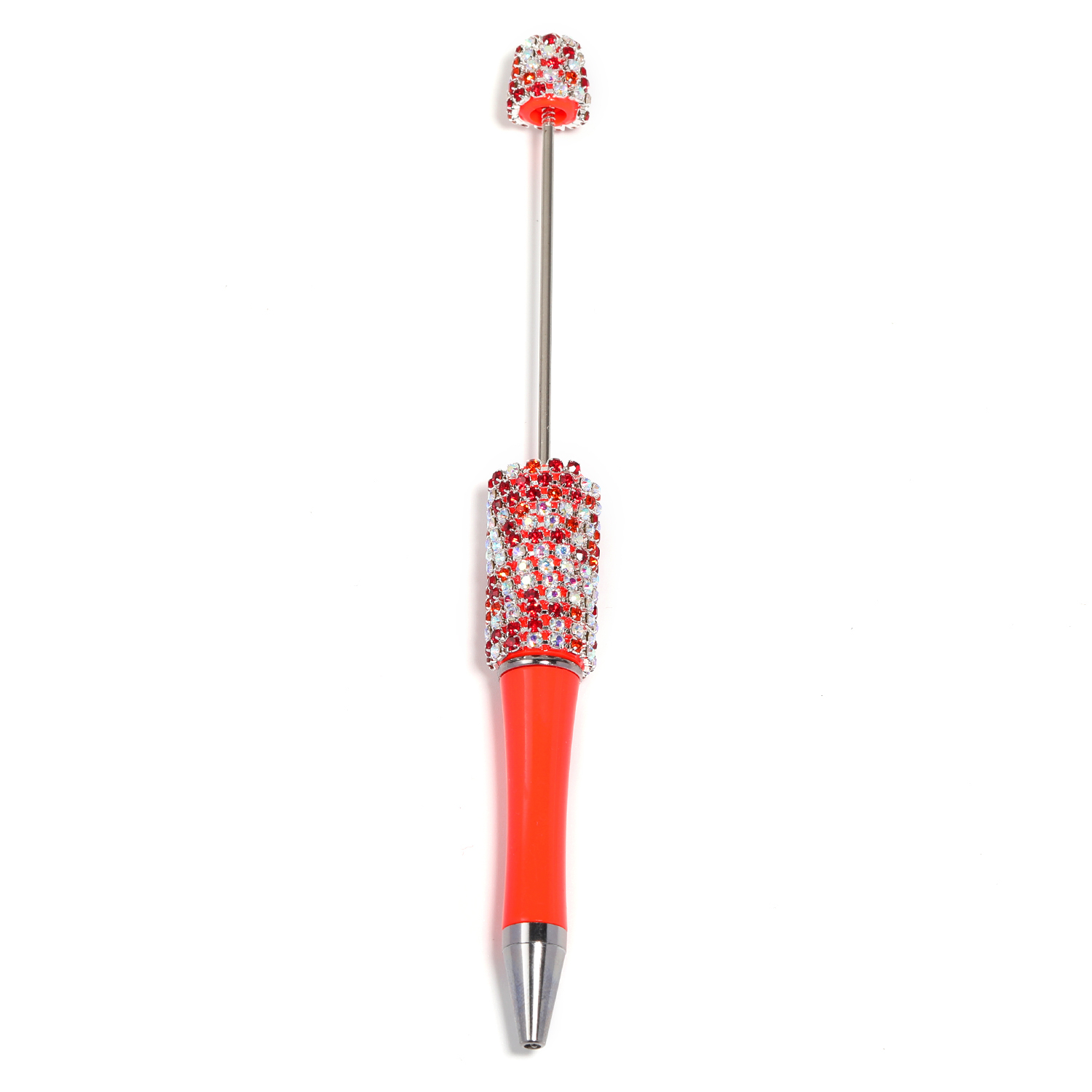 【P160】5pcs Beadable Pens in Solid Colors with Rhinestones and Flatback Pearls-JPM