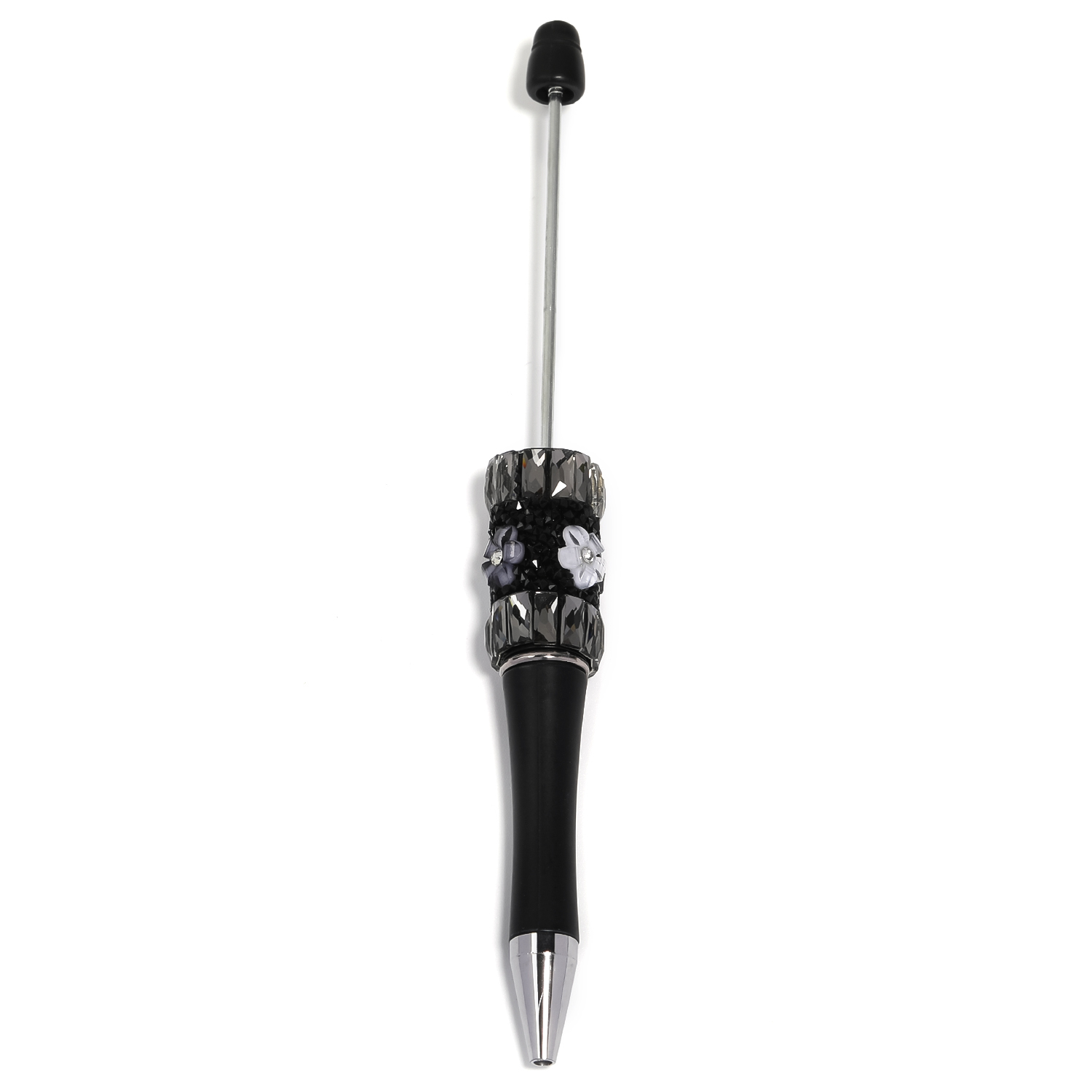 【P181】5pcs Beadable Pens new petal diamond style-JPM