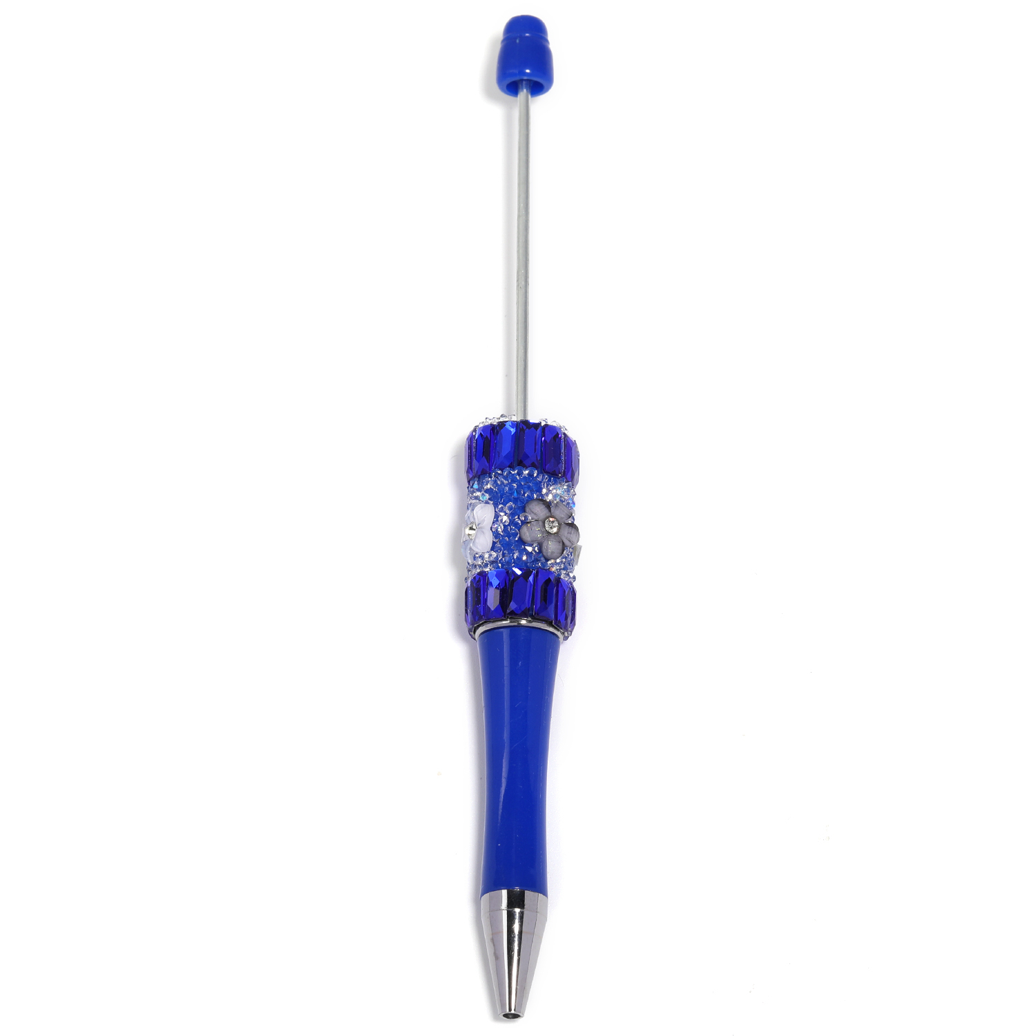 【P181】5pcs Beadable Pens new petal diamond style-JPM