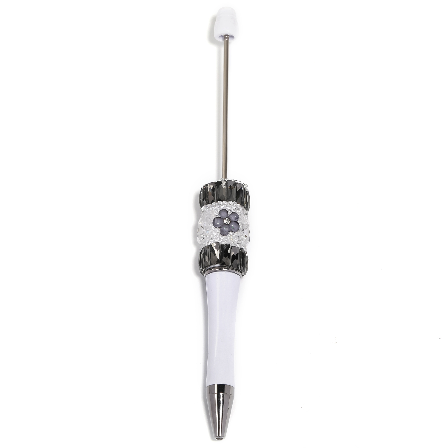 【P181】5pcs Beadable Pens new petal diamond style-JPM