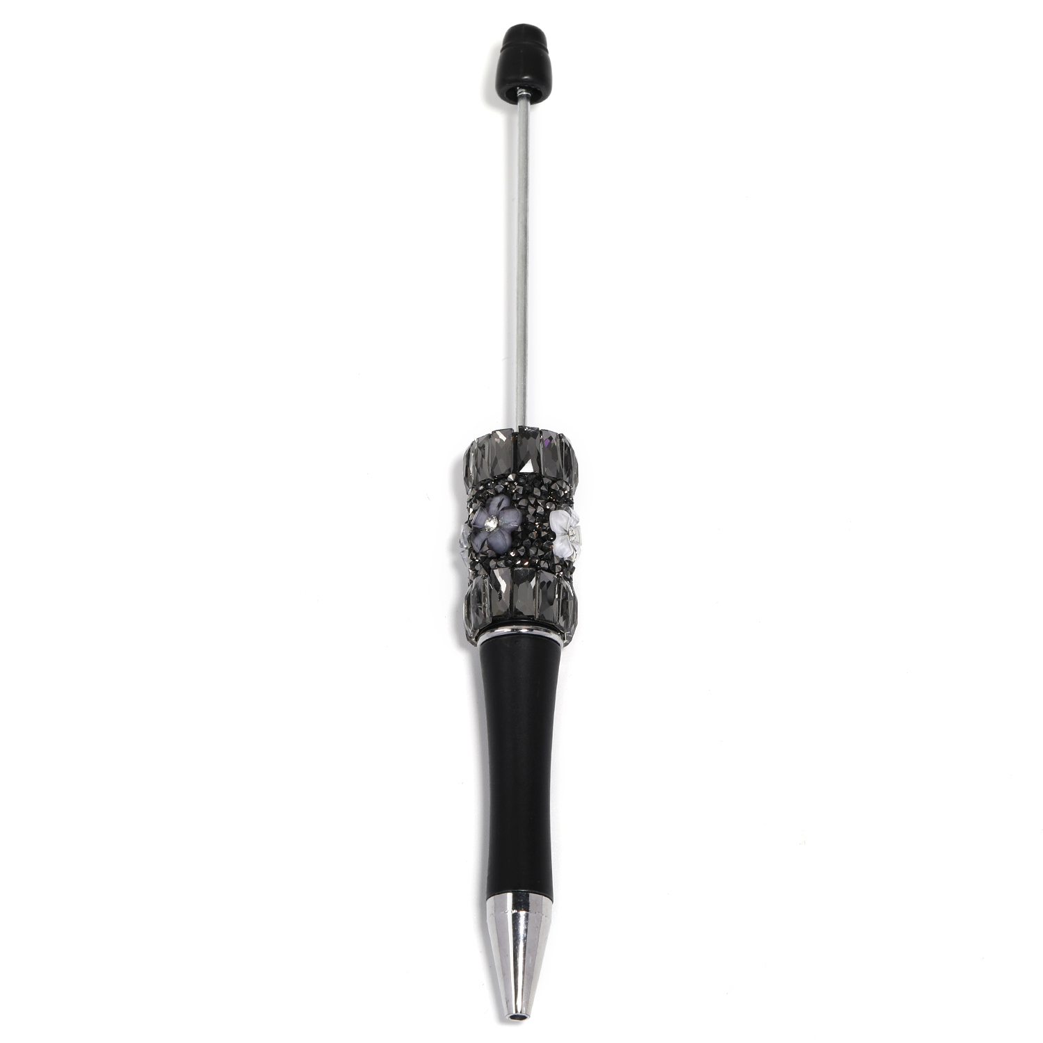 【P181】5pcs Beadable Pens new petal diamond style-JPM