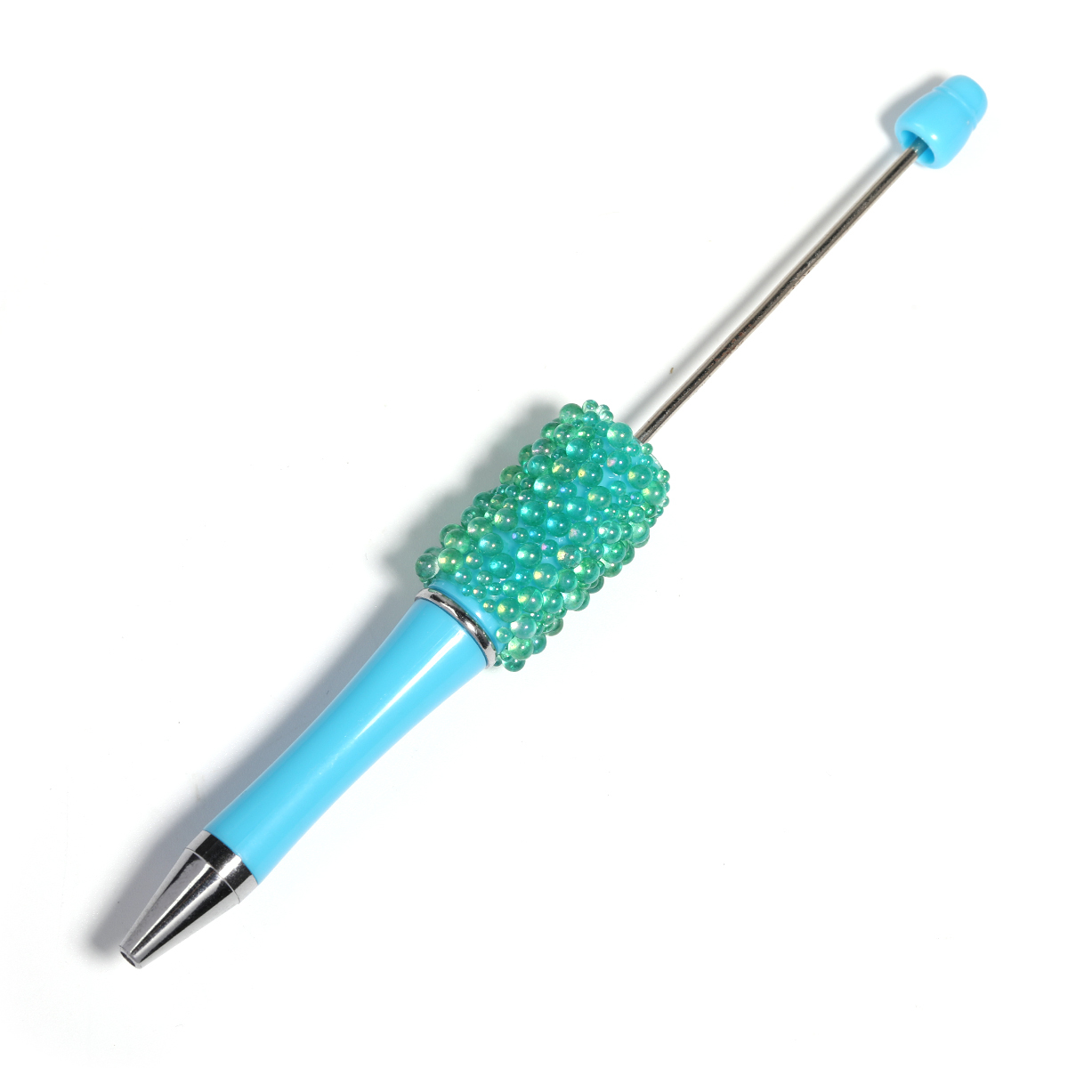 【P216】5pcs small bubble shape beadable pen -JPM