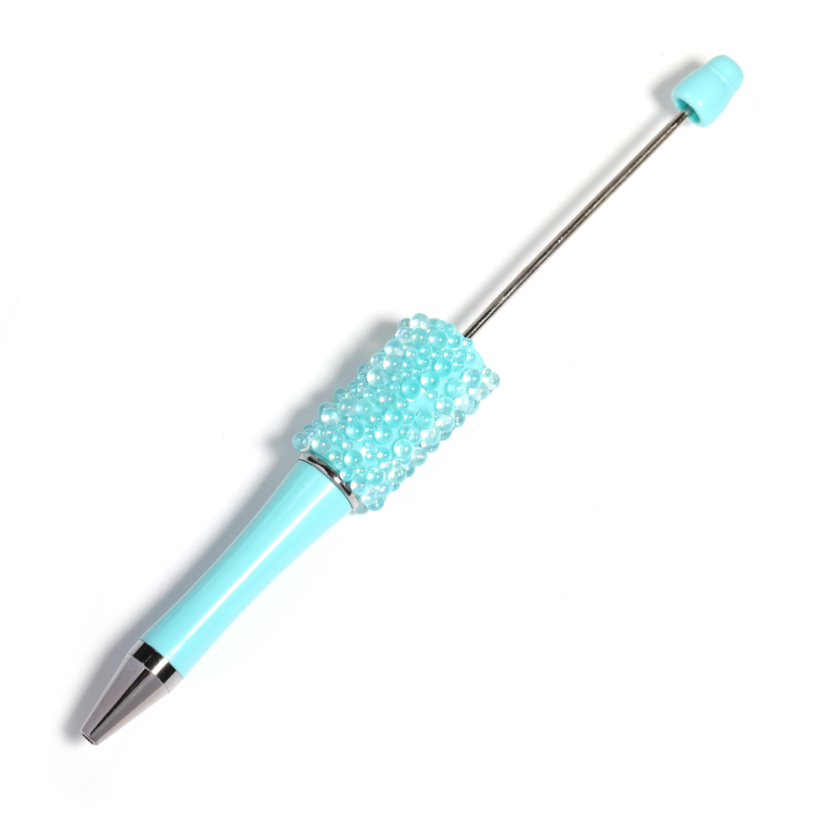 【P216】5pcs small bubble shape beadable pen -JPM