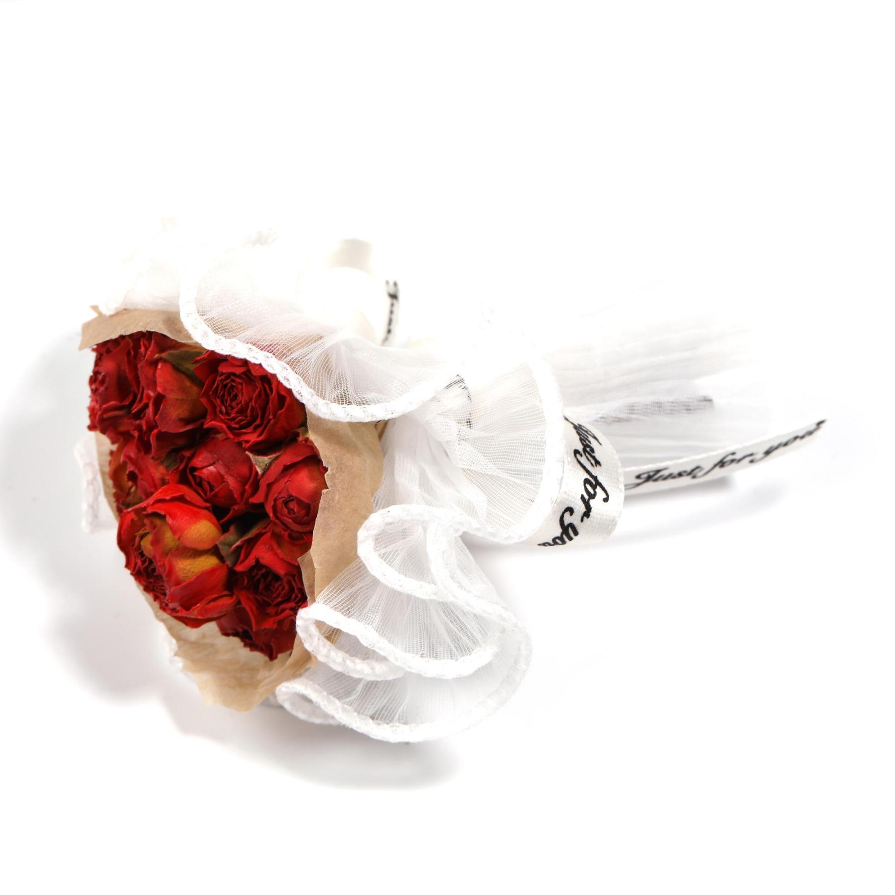 【B267】4 cm colorful ribbon, simulating flower gift