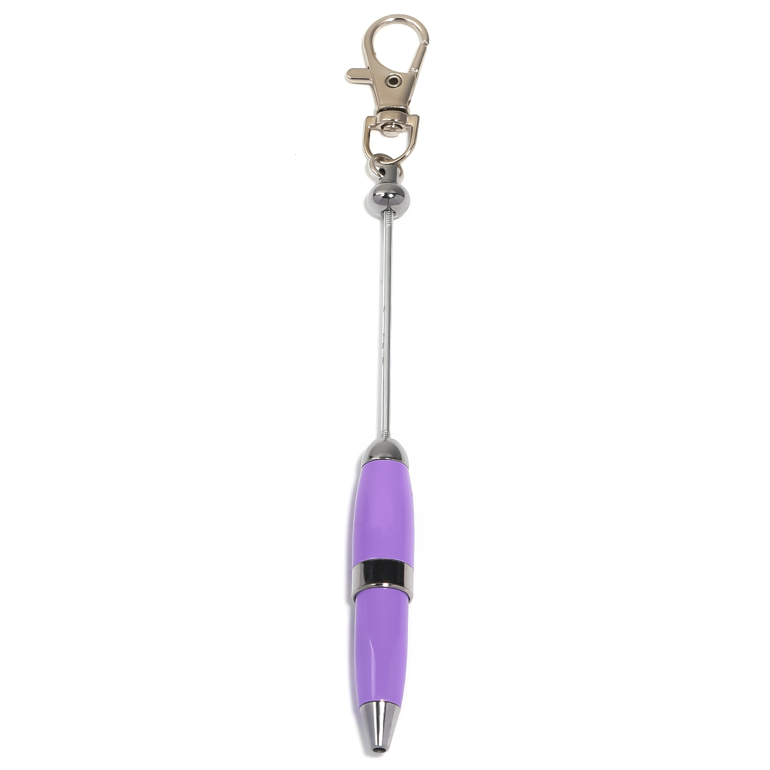 【P170】5pcs  Mini Beadable Keychain Pen DIY -JPM