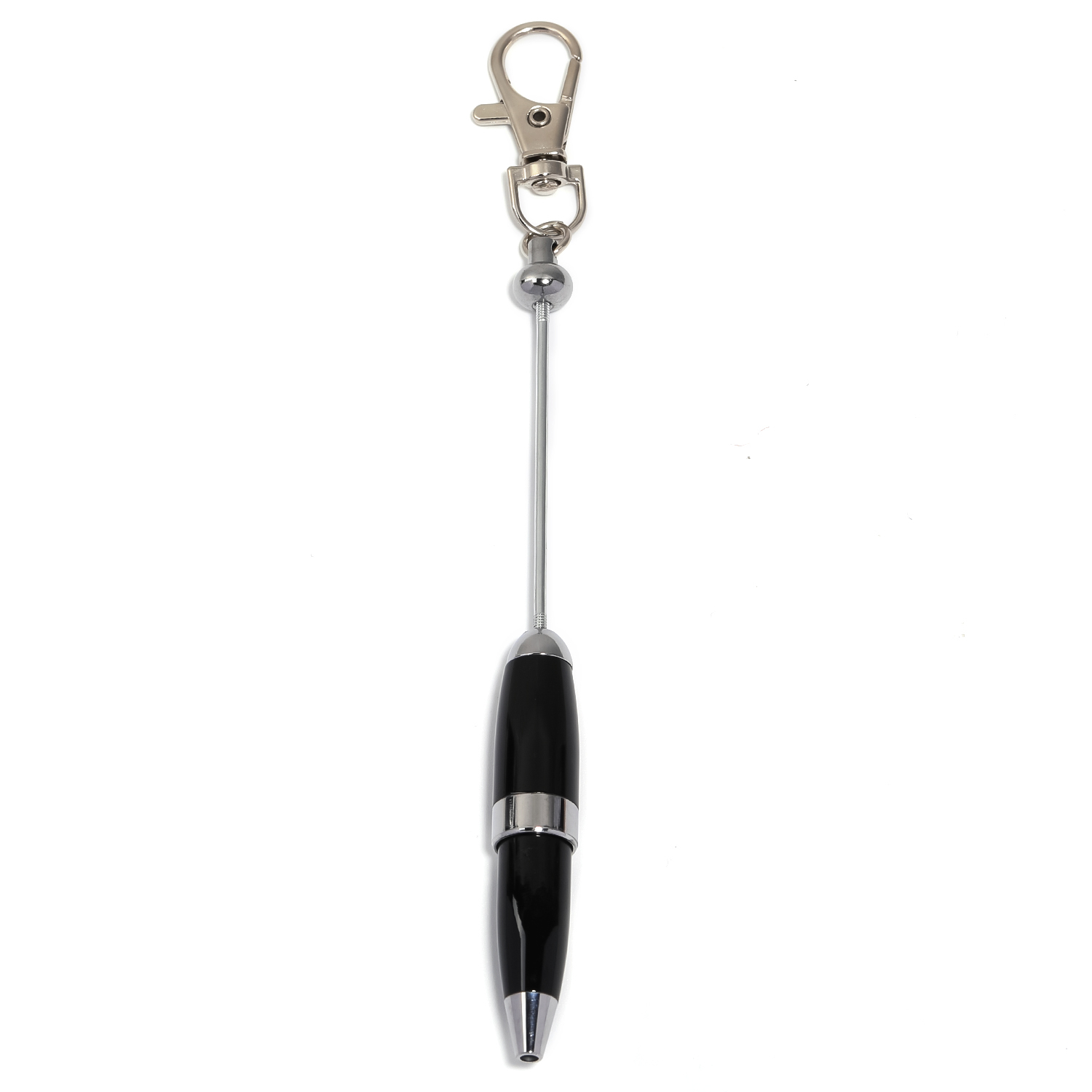 【P170】5pcs  Mini Beadable Keychain Pen DIY -JPM