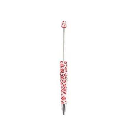 【P1】Beadable Pens Bulk Plastic Bead Ballpoint Pens for DIY 