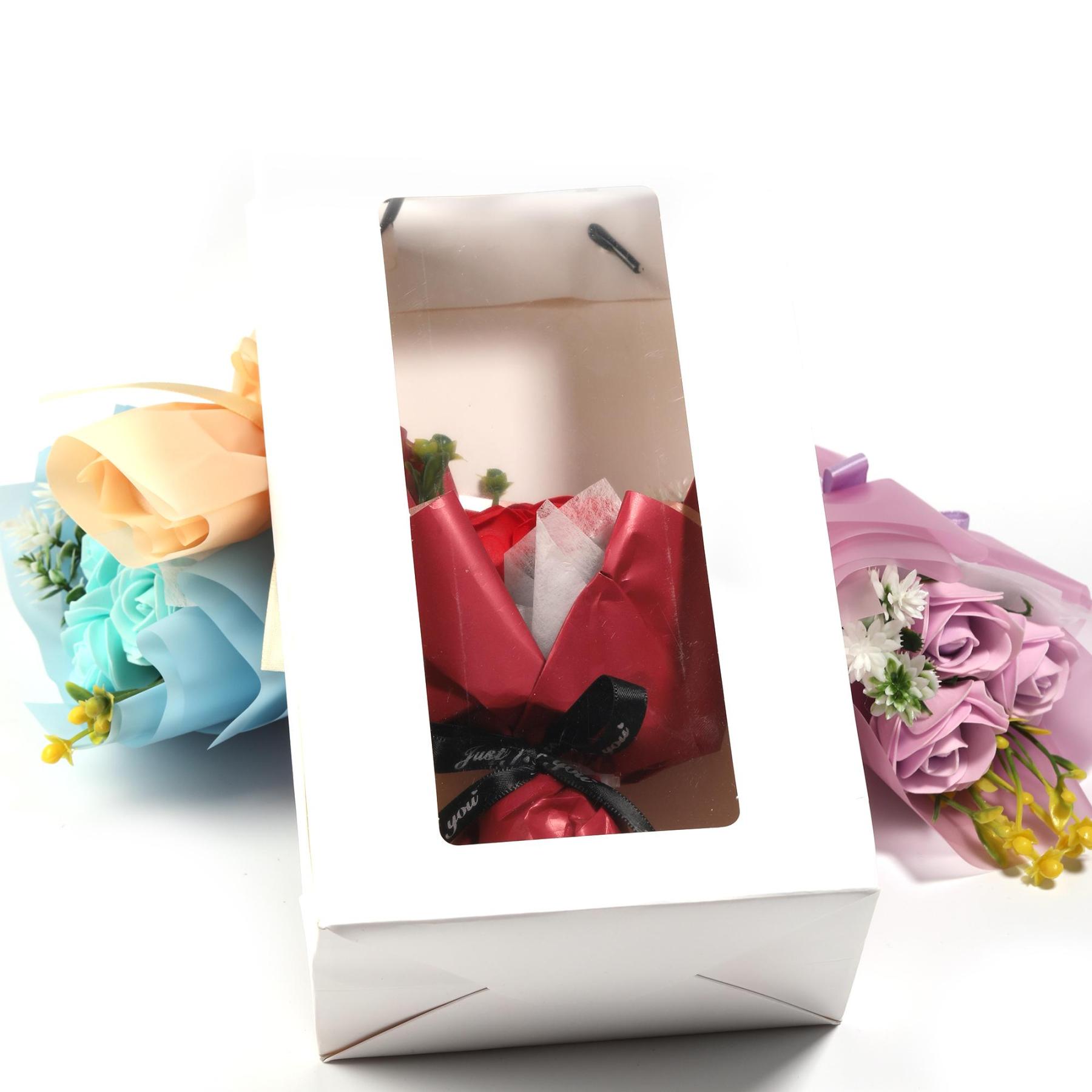 【B267】4 cm colorful ribbon, simulating flower gift