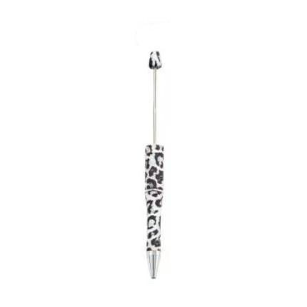 【P1】Beadable Pens Bulk Plastic Bead Ballpoint Pens for DIY 