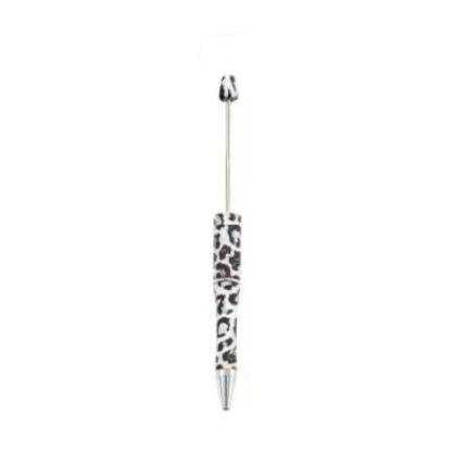 【P1】Beadable Pens Bulk Plastic Bead Ballpoint Pens for DIY 
