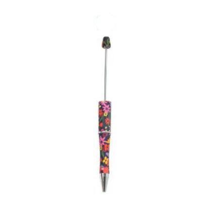 【P1】Beadable Pens Bulk Plastic Bead Ballpoint Pens for DIY 