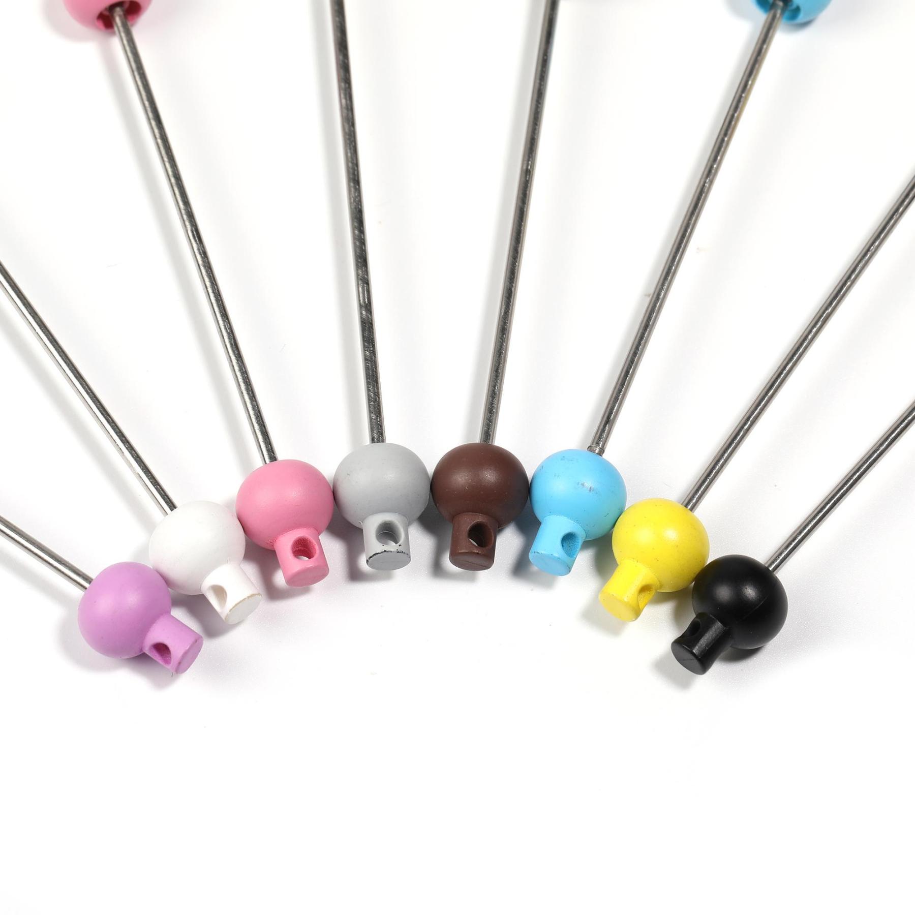 【P243】 5PCS Creative handmade beaded keychain accessory pendant with beaded stick-JPM