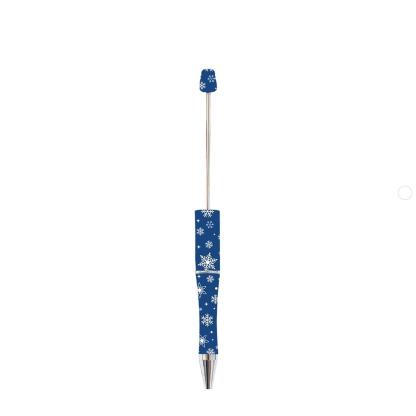 【P1】Beadable Pens Bulk Plastic Bead Ballpoint Pens for DIY 