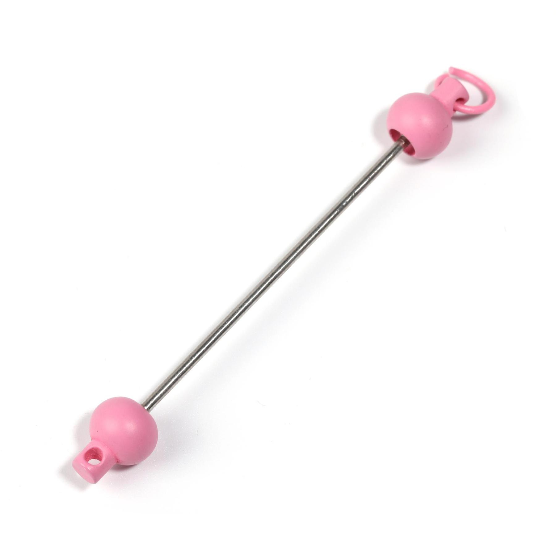 【P243】 5PCS Creative handmade beaded keychain accessory pendant with beaded stick-JPM