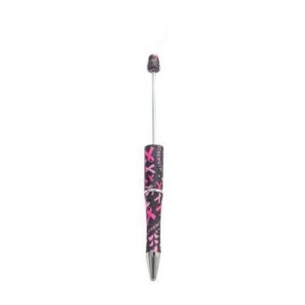 【P1】Beadable Pens Bulk Plastic Bead Ballpoint Pens for DIY 