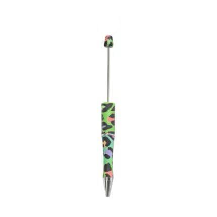 【P1】Beadable Pens Bulk Plastic Bead Ballpoint Pens for DIY 