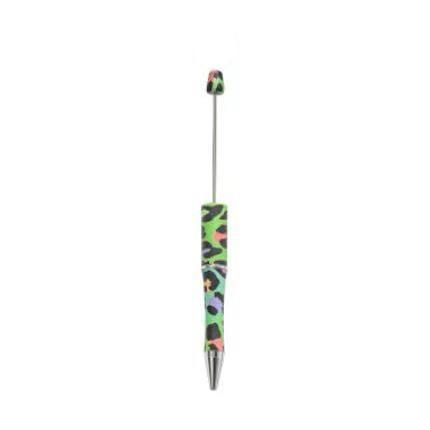 【P1】Beadable Pens Bulk Plastic Bead Ballpoint Pens for DIY 
