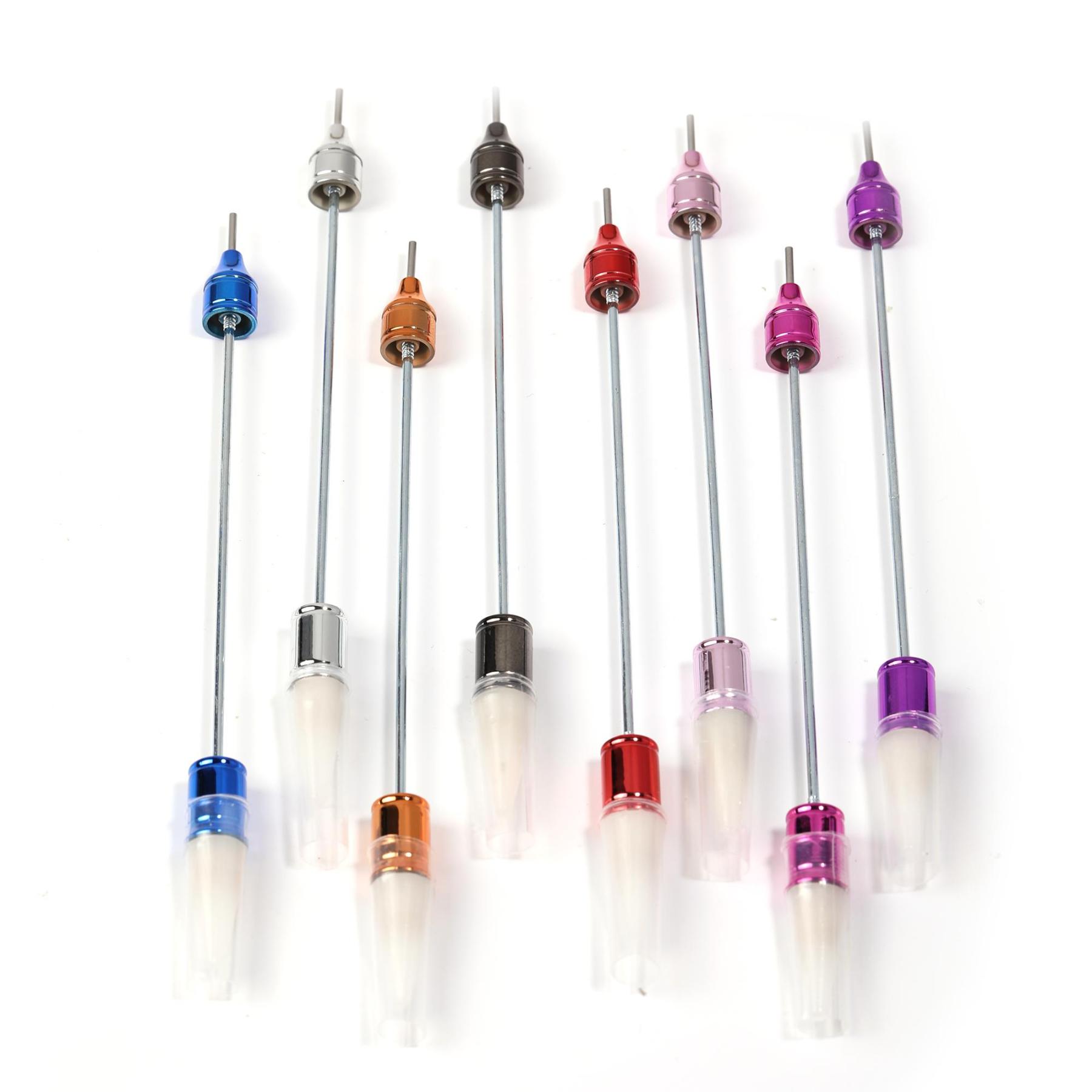 【P245】 5PCS Wax pens! Point drill through ballpoint pen-JPM