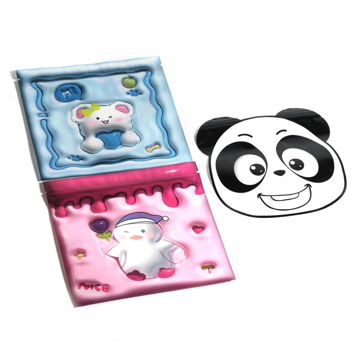 【B11】100PCS/Bag Cartoon Animal Printing Packaging Bags-JPM