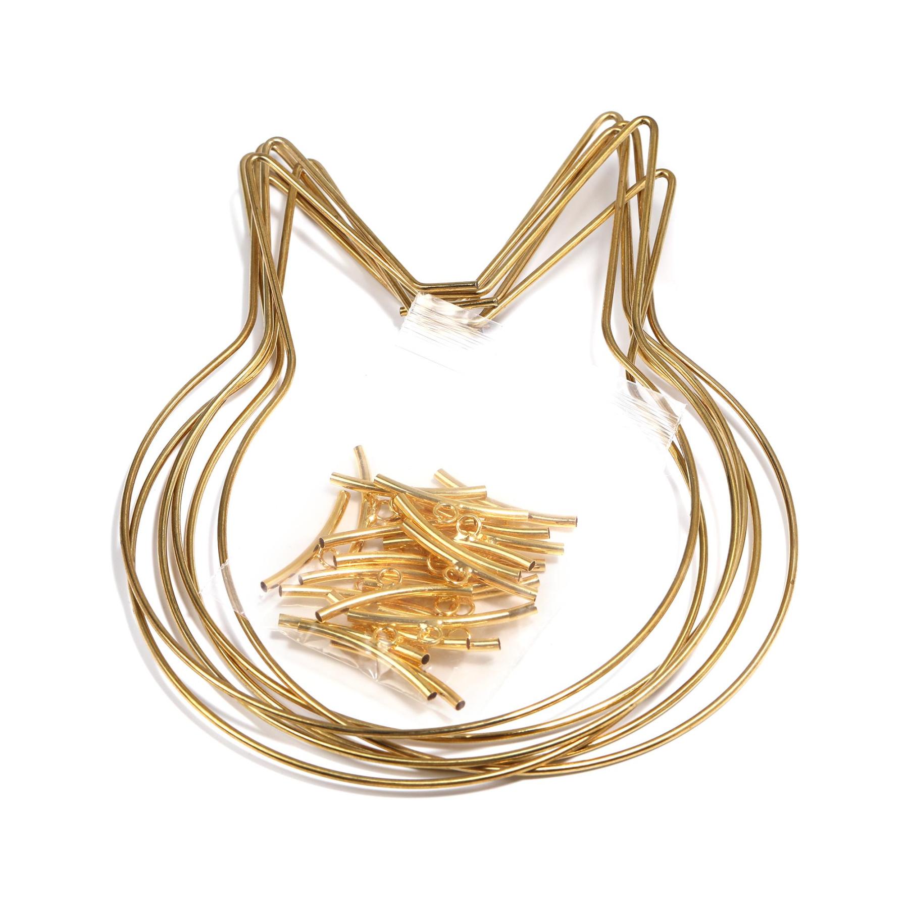 【B235】25pcs DIY Jewelry Accessories 1.5mm Wire Diameter Metal Opening Car Hanging Special-Shaped Ring