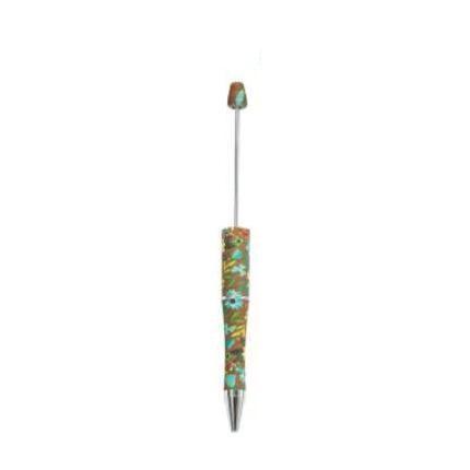 【P1】Beadable Pens Bulk Plastic Bead Ballpoint Pens for DIY 
