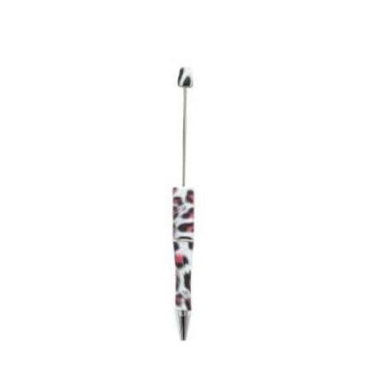 【P1】Beadable Pens Bulk Plastic Bead Ballpoint Pens for DIY 