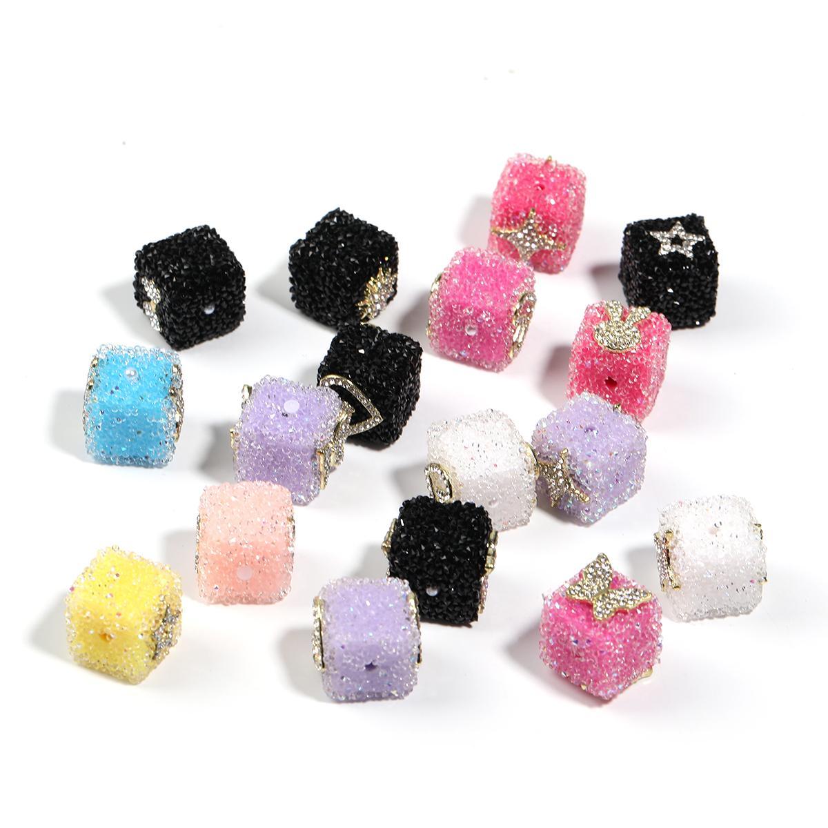 【B42】20pcs DIY mixcolor sparkling rhinestone -JPM