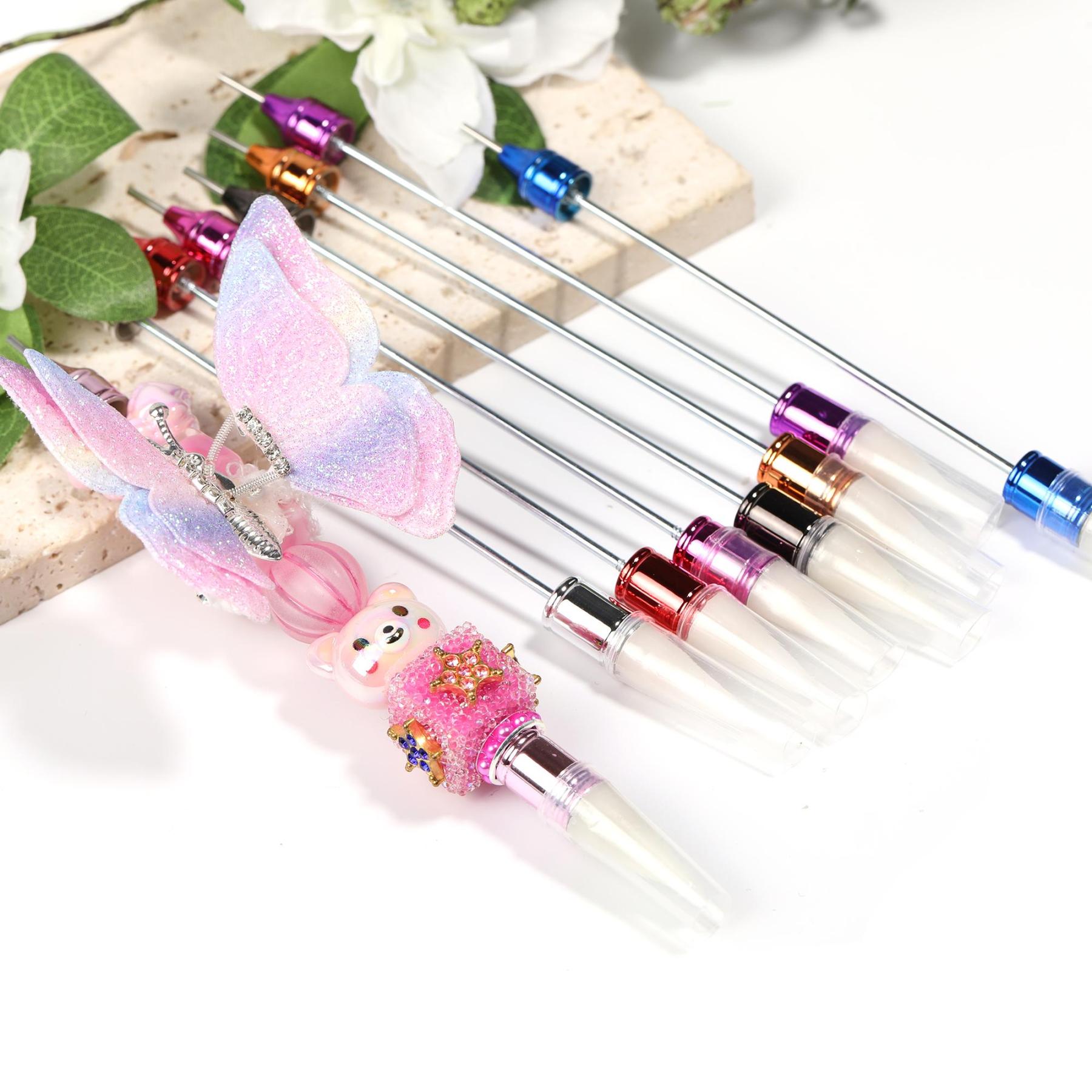 【P245】 5PCS Wax pens! Point drill through ballpoint pen-JPM