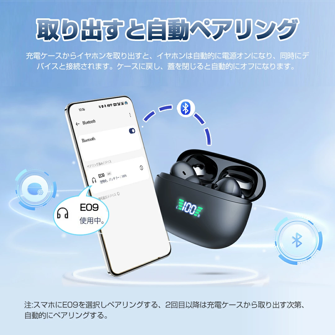 ワイヤレスイヤホン イヤホン AI翻訳機能付 同時通訳 Bluetooth5.4 ANC ENCノイズキャンセリング ステレオサウンド 自動ペアリング 軽量 iPhone iOS Android に対応 高音質 通話 IPX7防水