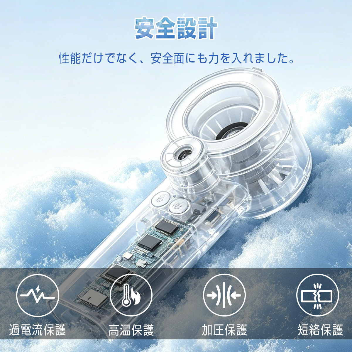 ハンディファン 5段階 携帯扇風機 3600mAh クーラー 強風  扇風機 卓上 ストラップ 小型扇風機 ハンディ扇風機 手持ち扇風機 usb充電式 扇風機 usb ネッククーラー 2026 通勤 暑さ対策 日本語説明書