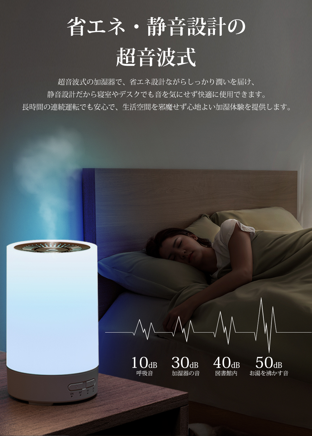 加湿器 超音波式 小型 噴霧式 アロマ加湿器 寝室 車用 卓上 除菌 タイマー 空気清浄機 超静音 150ml 持ち運び便利 コンパクト おしゃれ 花粉対策 乾燥対策 冬