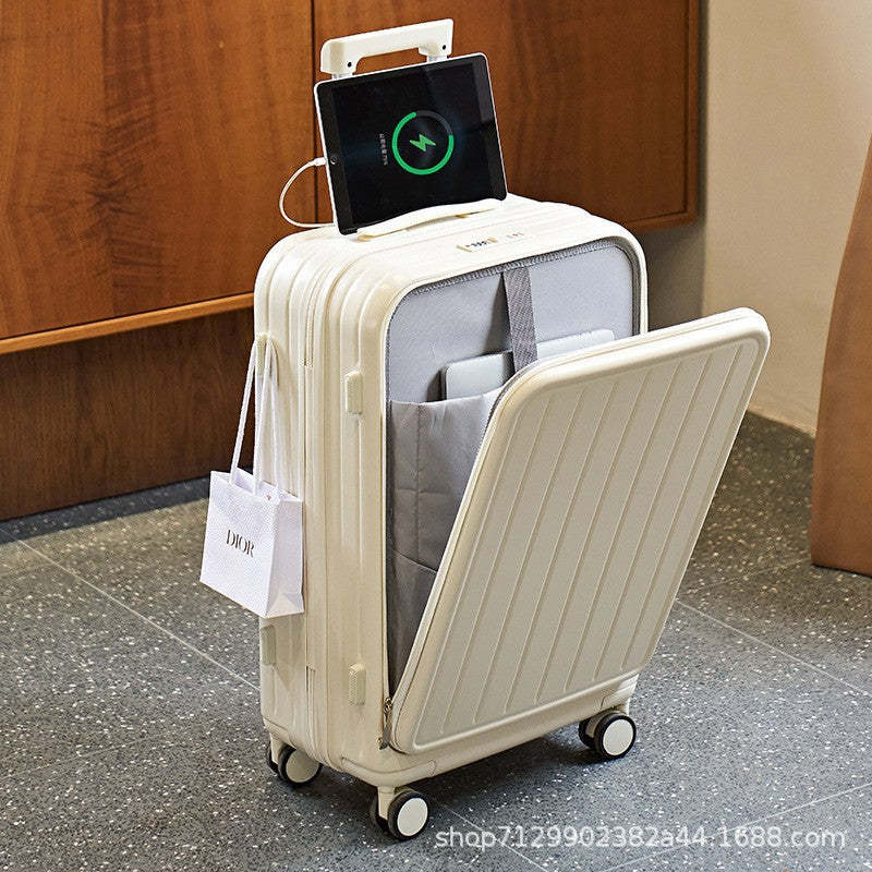 片面開き多機能スーツケース