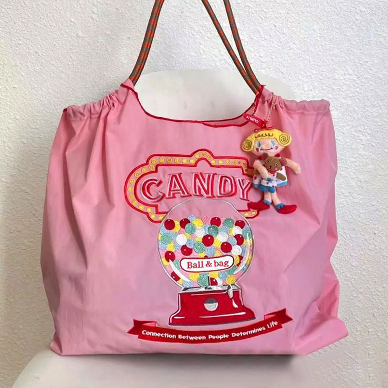 【正規品】手作りエコショッピングバッグ