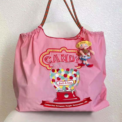【正規品】手作りエコショッピングバッグ