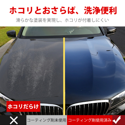 【車用コーティングスプレー】ドイツハイテク、愛車をピカピカになる