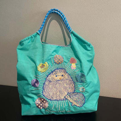 【正規品】手作りエコショッピングバッグ