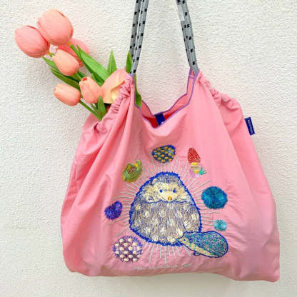 【正規品】手作りエコショッピングバッグ