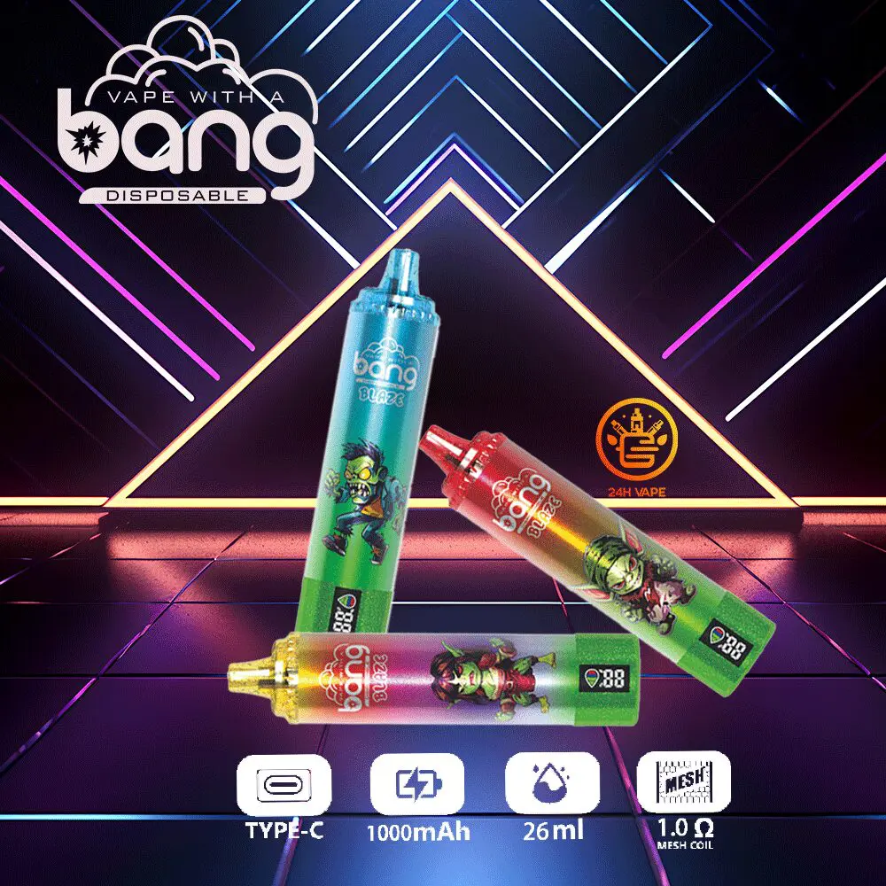 Bang Tornado 20000口一次性電子煙 LED螢幕｜26ml煙油