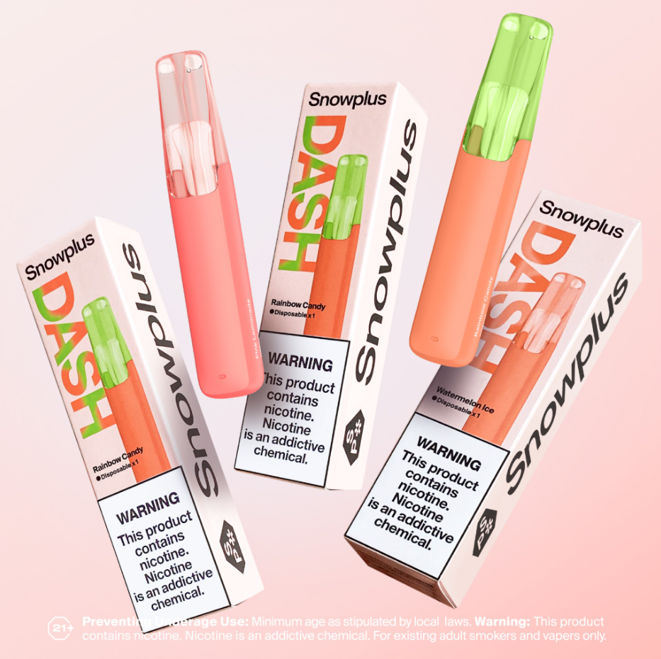 Snowplus DASH 鴨嘴獸 4000口抛棄式電子煙 正品現貨、超順滑霧化