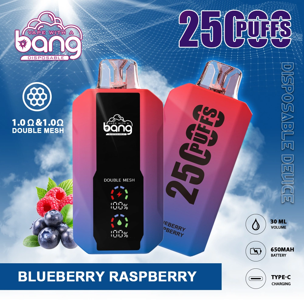Bang Large-Screen 25000 Puffs 智能螢幕抛棄式電子煙