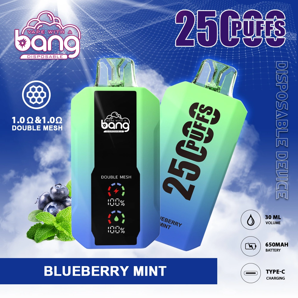 Bang Large-Screen 25000 Puffs 智能螢幕抛棄式電子煙