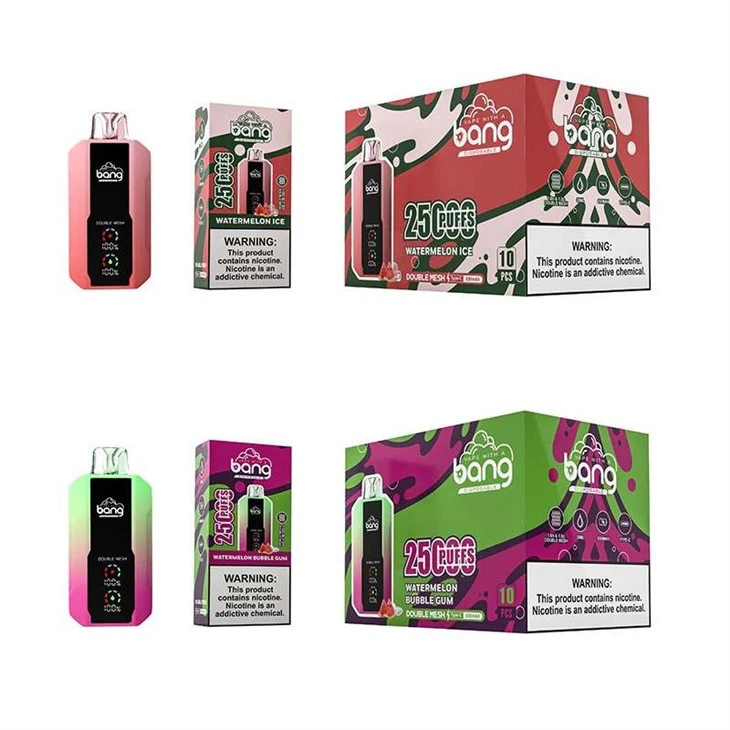 Bang Large-Screen 25000 Puffs 智能螢幕抛棄式電子煙