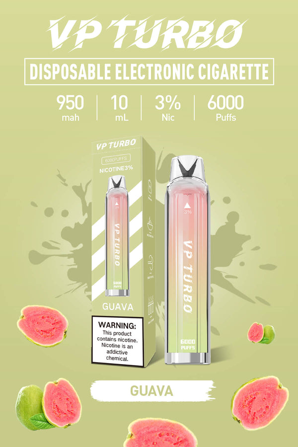 VP TURBO 6000口 發光棒 抛棄式/一次性電子煙 台灣現貨