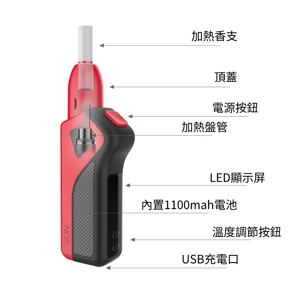 NOSSMOKENOS加熱主機-通用IQOS3.0