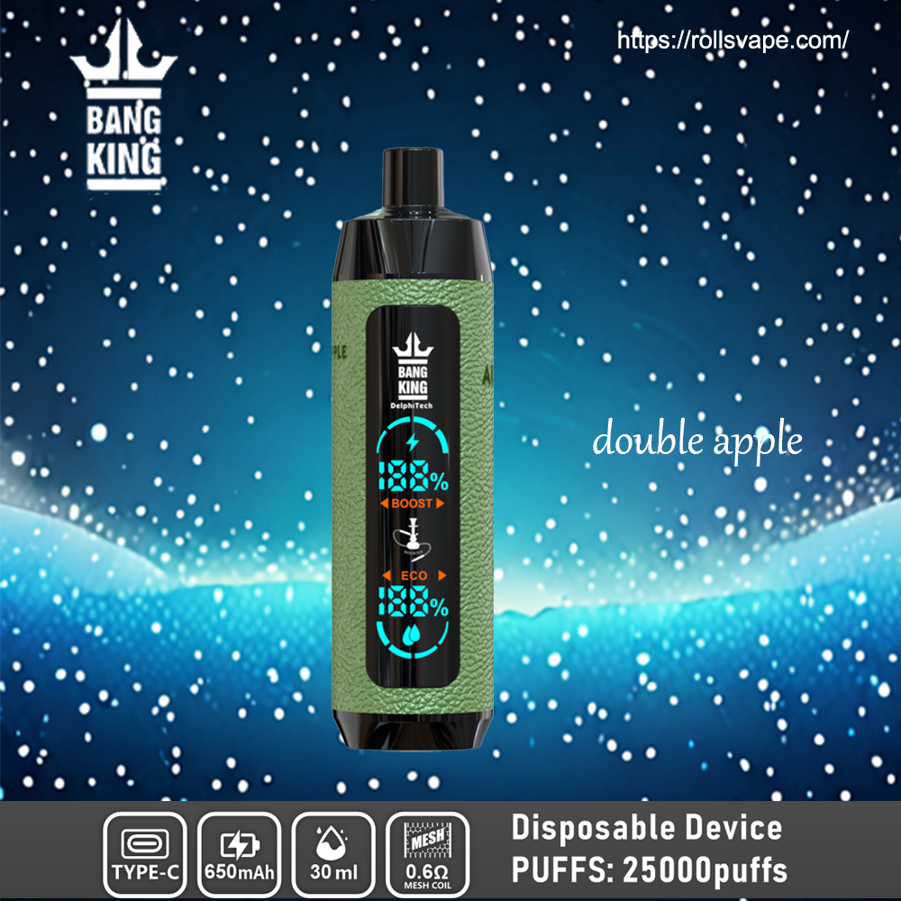 Bang King Shisha 25000 | 25K Puffs 一次性電子煙 – 奢華體驗，極致滿足