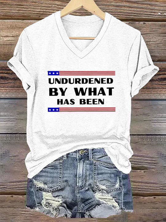 Women's What Can Be Unburdened By What Has Been Print T-Shirt