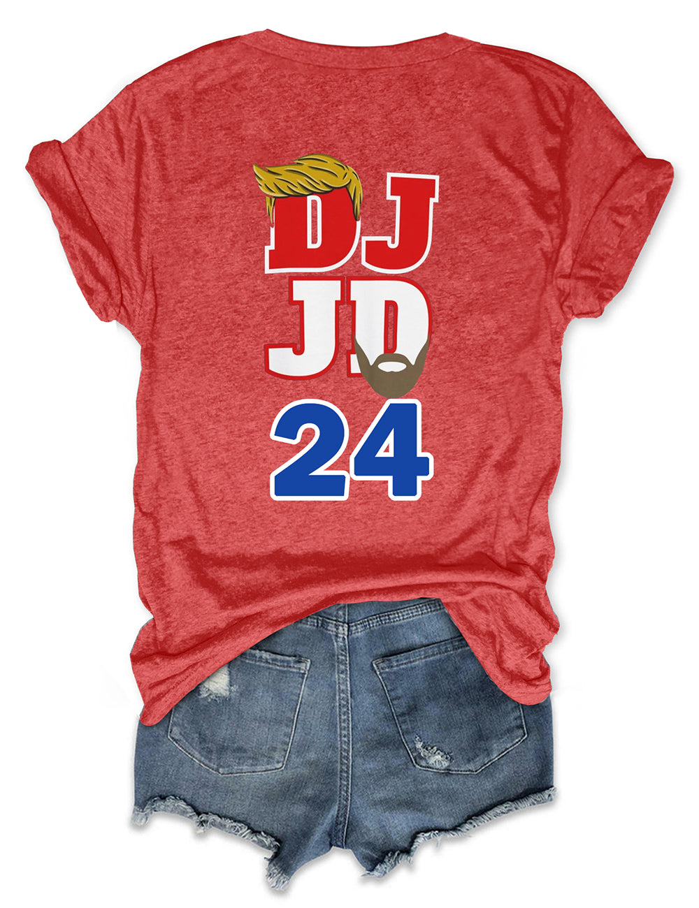 Women's Outlaw Hillbilly 2024 Print T-Shirt