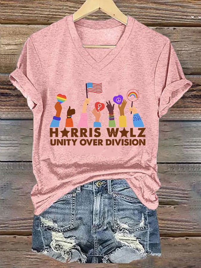 Women's Unity Over Division Print T-Shirt