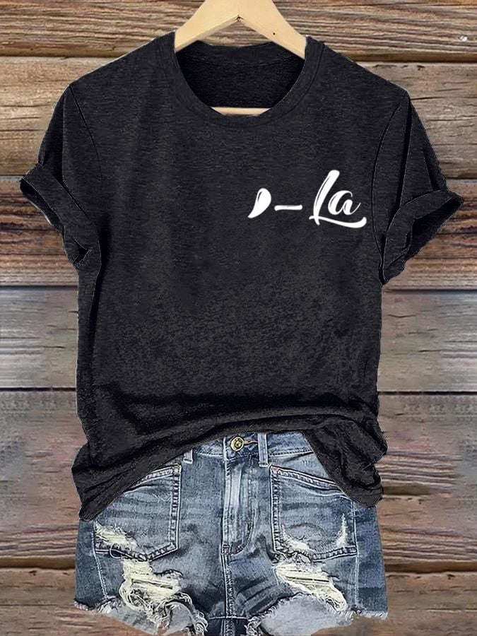 Women's Feminist Printed Casual T-Shirt